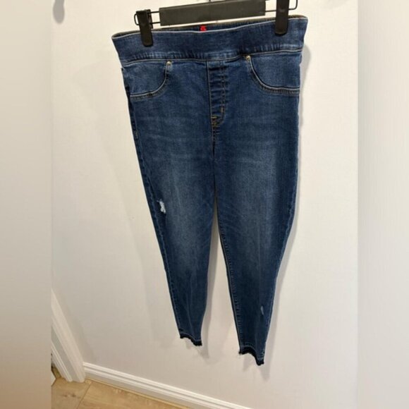 EUC- SPANX Denim Pants - Picture 2 of 5